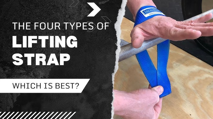 TUFF Figure 8 Lifting Straps | Heavy Duty Weightlifting Straps