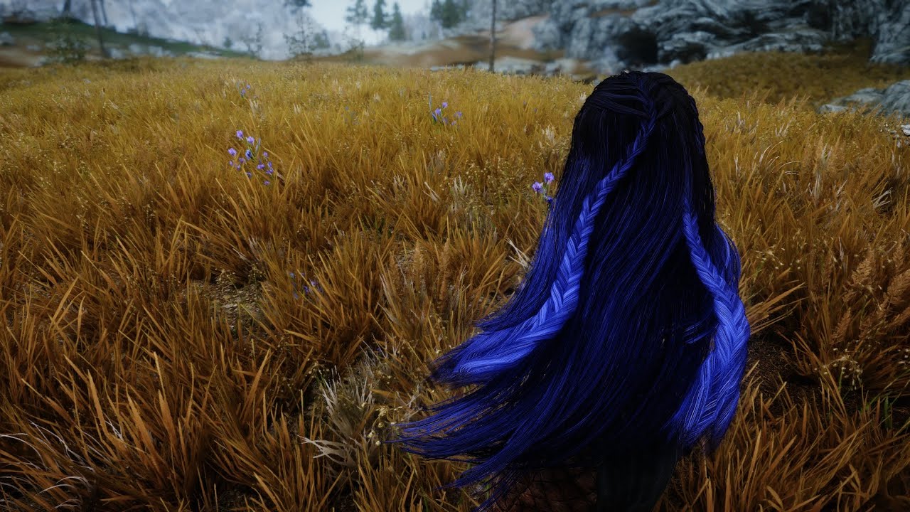 oblivion hair pack skyrim se