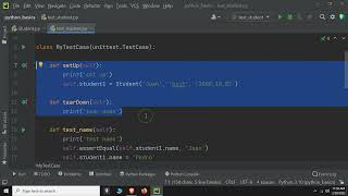 Python Tagalog Tutorial #134 - Unit test - 5 (setUpClass at tearDownClass)