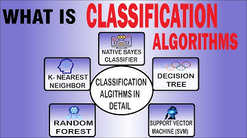 What is CLASSIFICATION  types of classification and classification algorithms with python code