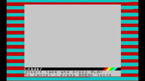 ZX Spectrum Emulator load via YouTube test.