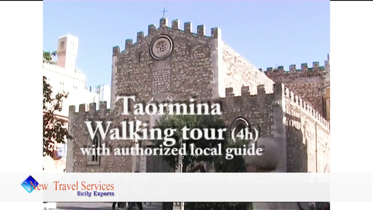 walking tour Taormina