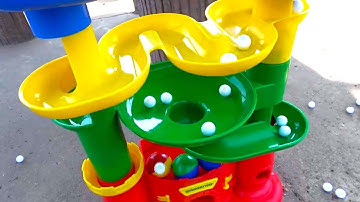 Marble run race  ☆ Summary video of over 10 types of Colorful marble .Compilation  45min video ！