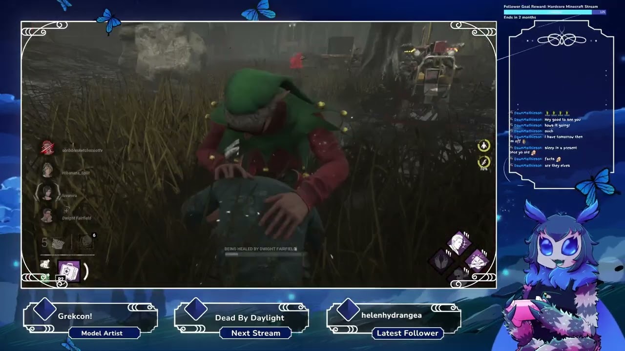 Moth Girl PNGtuber Streams ~ Dead By Daylight {21-12-2025}