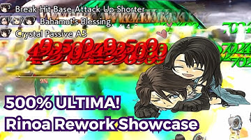 Spicy 5 Million HP ATK! Rinoa Post-Rework Showcase! [DFFOO GL]