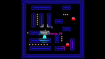 Pacman using Godot - made in 3 days | GAMEPLAY