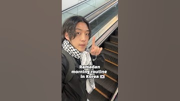 Ramadan morning routine in Korea 🇰🇷❤️