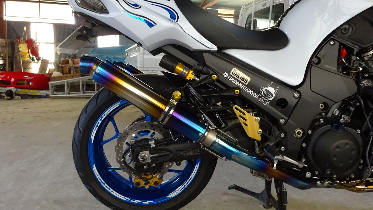 ZX-14R マーベリックMV83＋ノジマ管 マフラー音 - YouTube