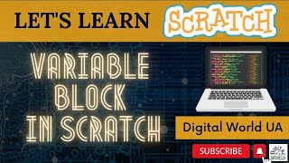 Scratch Basic||Variable block in scratch #fiverr #hindi #coding #scratch #kids #games #animation