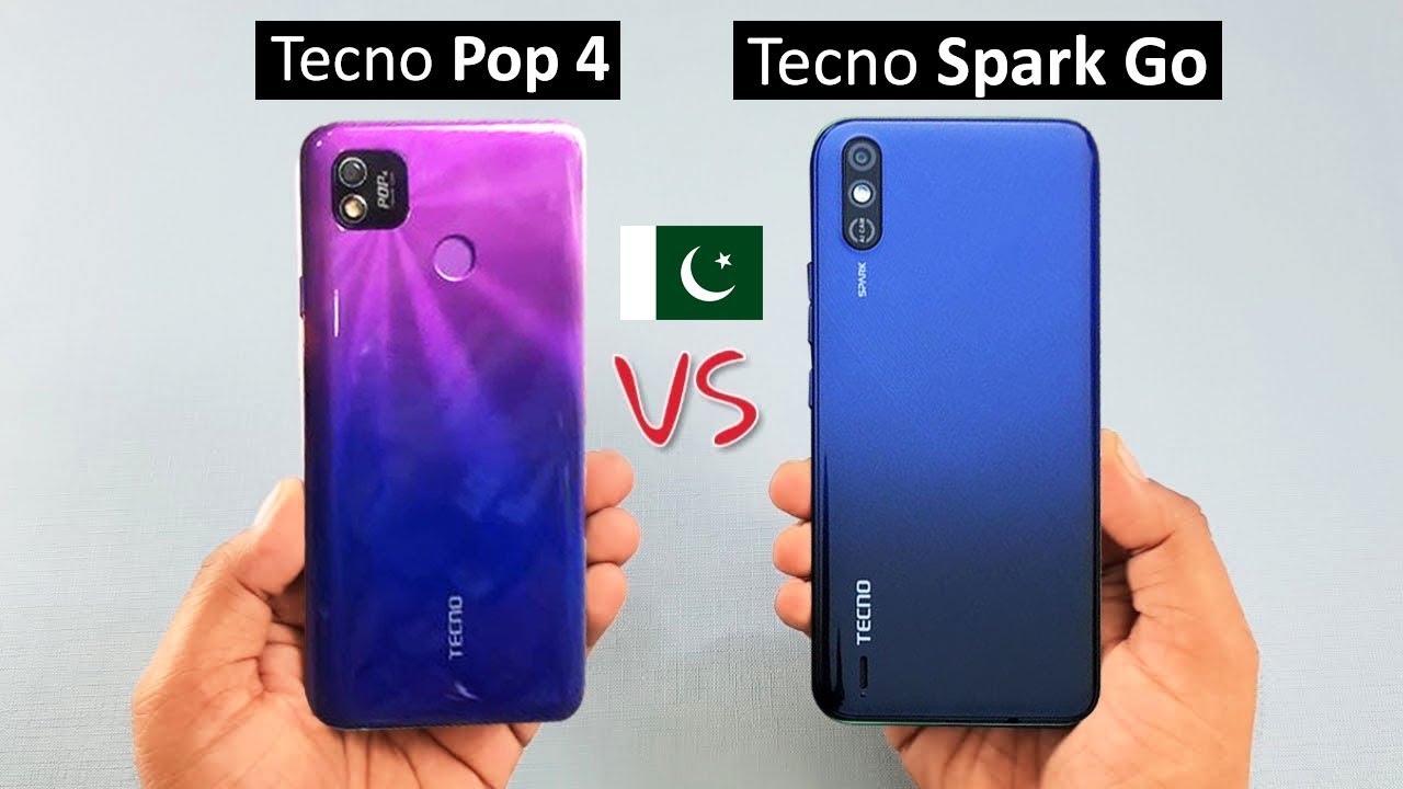 Tecno Pop 4 Vs Tecno Spark Go Full Comparison And Price In Pakistan Youtube