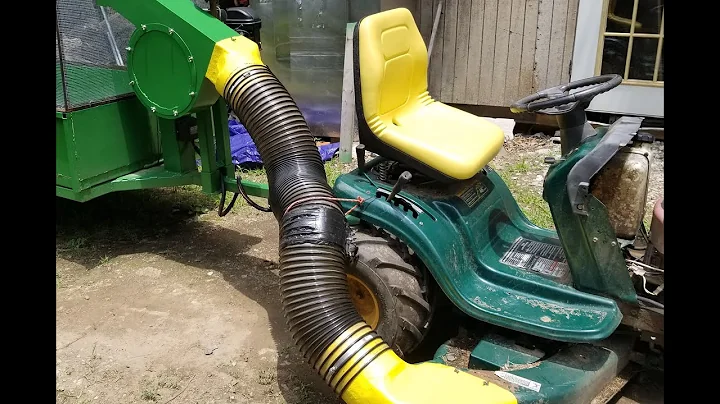 #180 Building a Mower Mounted Leaf and Grass Vaccu...