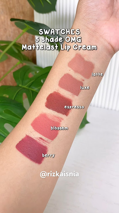 warm undertone approved👏🏻✅💖 #lipcreammatte #ombrelips #lipstik #omg #beauty #lipcream