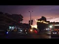 غروب الشمس من حي المحمودية بمدينة عفرين