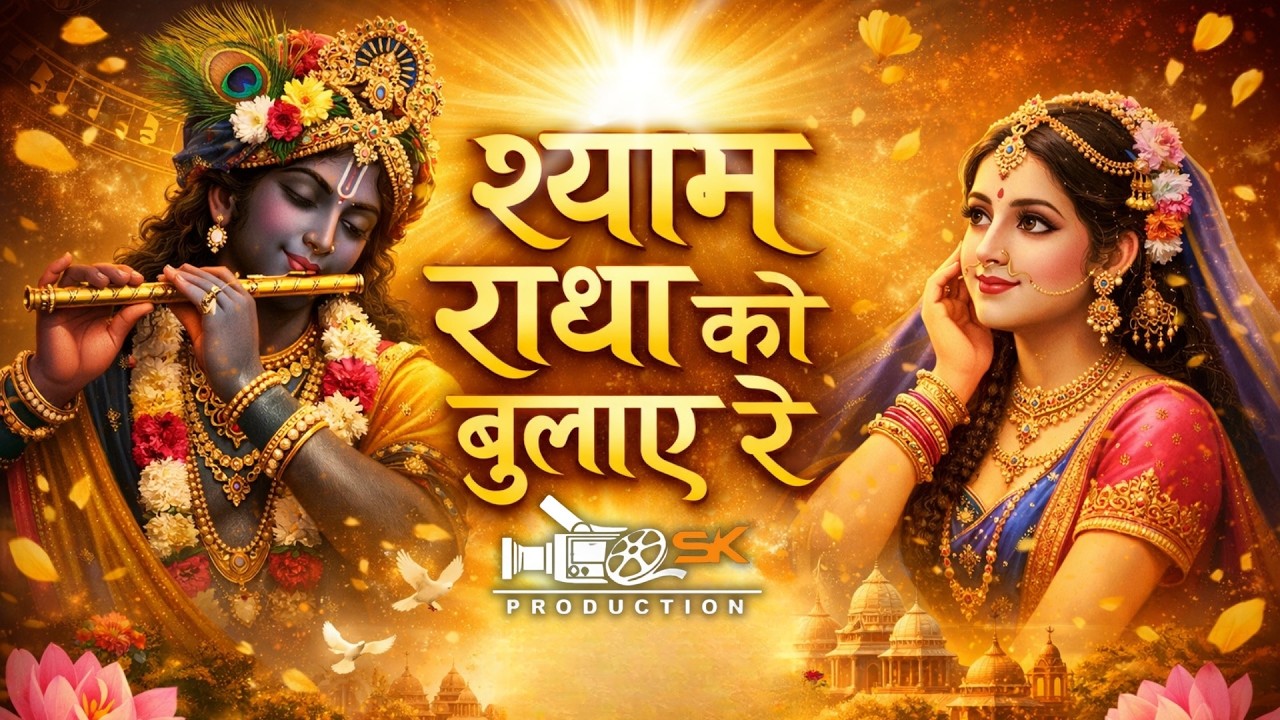 श्याम राधा को बुलाए रे 💙 | Radha Krishna Bhajan | New Devotional Song | By Sk Production