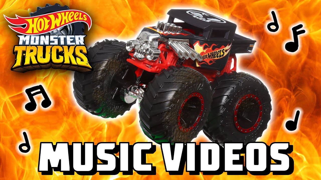 Smash and Roar” REMIX ft. Hot Wheels Monster Truck MEGA WREX 🦈