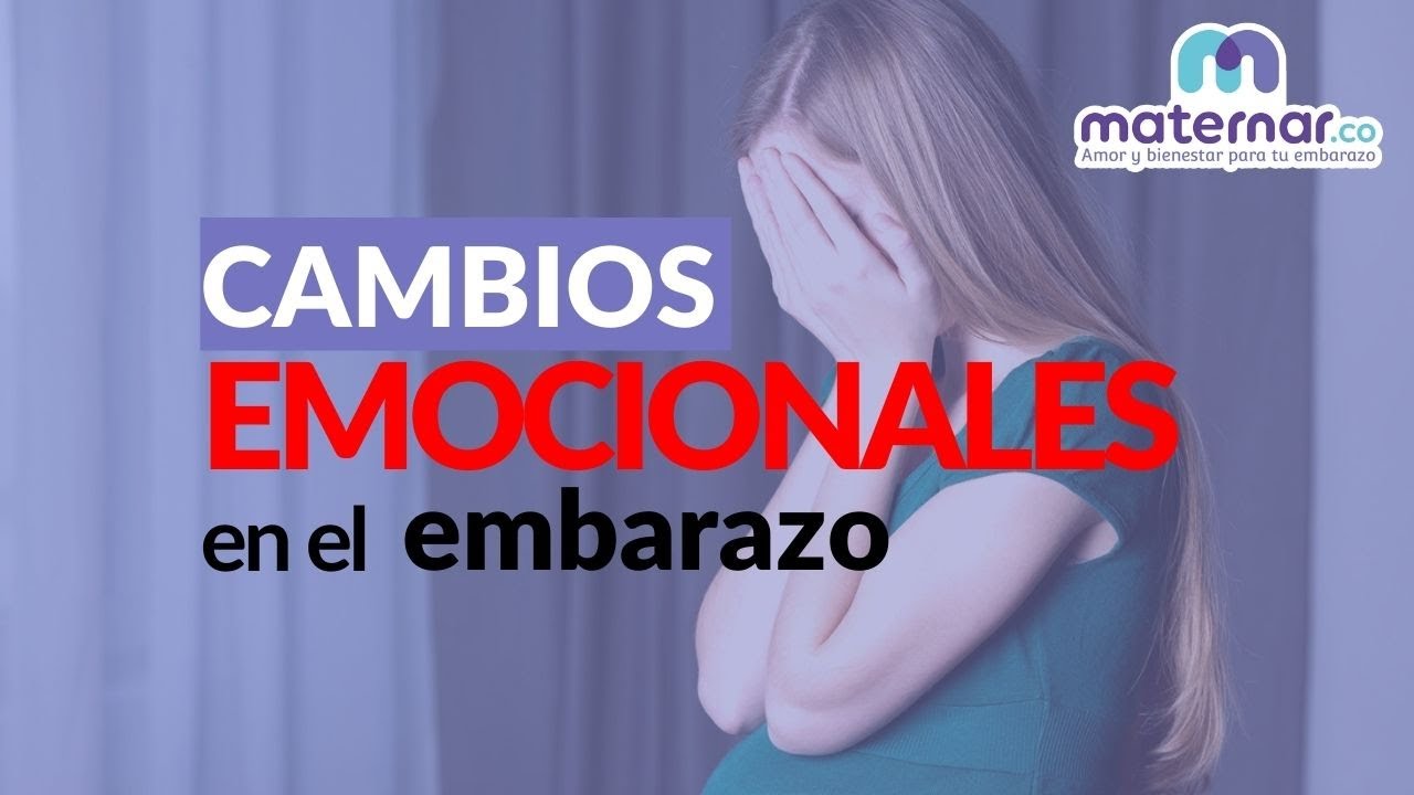 Cambios emocionales en el embarazo Maternar.co YouTube