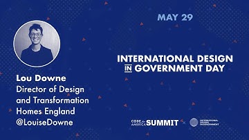 Lou Downe: Keynote at the International Design in Government Day