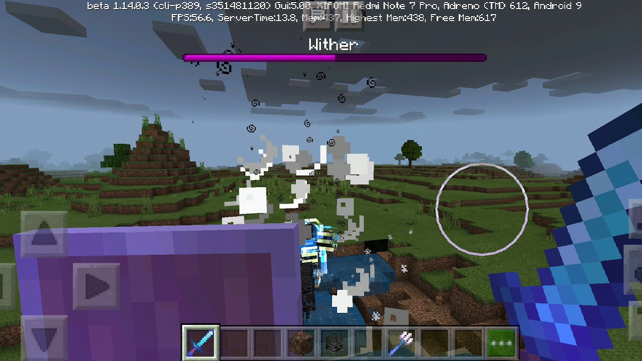 Minecraft beta part 10 KILL the wither boss YouTube
