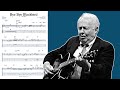 Bye bye blackbird  herb ellis transcription