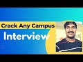 How to Clear Campus Placements Interviews | @byluckysir