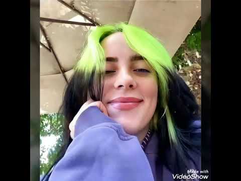 تجميع صور ابتسامات بيلي آيليش مع اغنية 