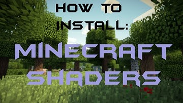 || How To Install Minecraft Shaders Mod || Newest (1.7.5)