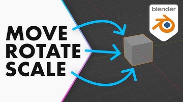 Beginner Guide to Moving, Scaling, and Rotating Objects in Blender 3.0