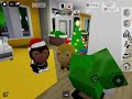 Monkey boy and Gorilla boy celebrates Christmas