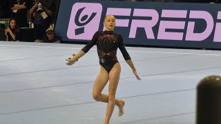 Elena Colas 🇫🇷 - 12,633 Floor Final - Sol - Junior European championships 2024