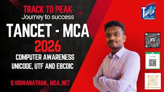 How To Crack TANCET MCA 2026? | Unicode, UTF &amp; EBCDIC Explained | Computer Awareness