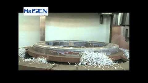 The Video of Vertical Lathe Machine from Dalian Haisen Machinery Co , Ltd