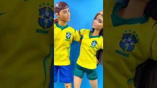 Roupa Barbie e Ken com tema do nosso Brasil!🇧🇷Sábado, site da Bella Doll #barbie #barbiedoll #doll