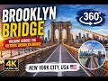 Brooklyn Bridge 360° VR Video 4K | Immersive New York City Adventure
