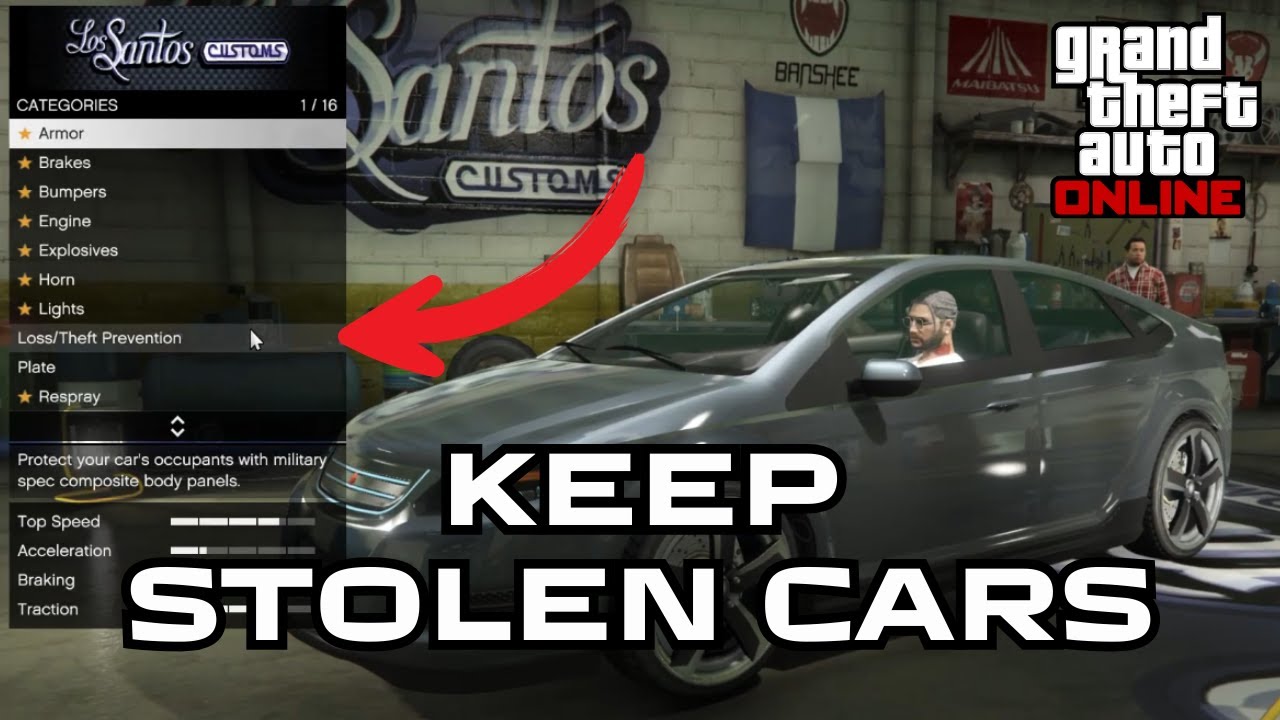 How To Keep Stolen Cars In GTA 5 Online 2024 GTA Online Tutorial how-to-keep-stolen-cars-in-gta-5-online-2024-gta-online-tutorial