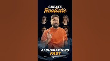 Create Realistic AI Characters in Under 60 Seconds