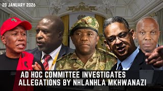 Robert Mcbride Appears Before The Ad Hoc Committee  20 January 2026