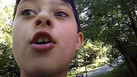 On the way to a creek