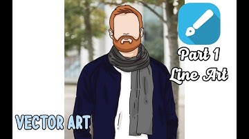 Brewok ||| Vector Art Tutorial || PART 1 - LINE ART | Aplikasi Infinite Design