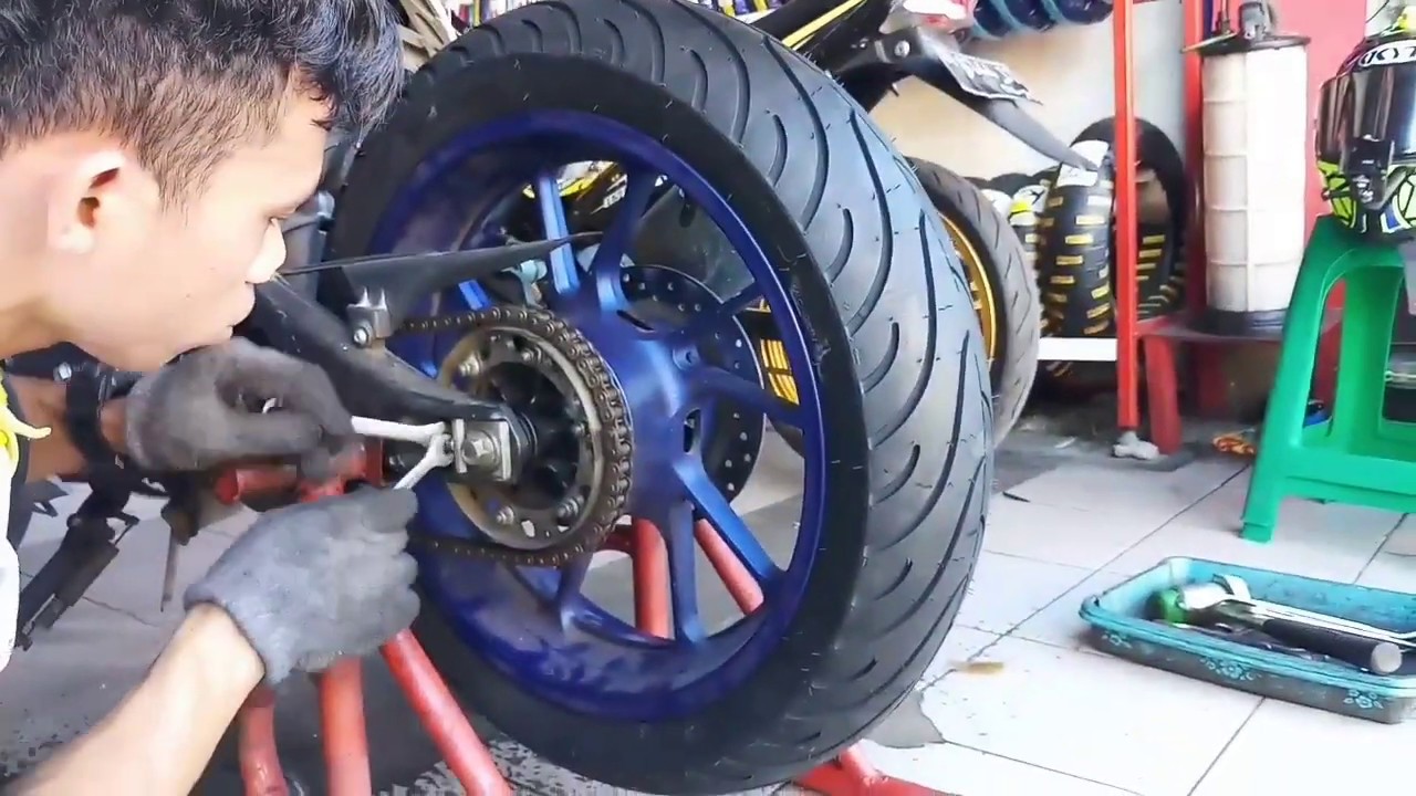 #BANMICHELIN ganti BAN R15 V3 menggunakan BAN MICHELIN BIG SIZE PILOT ...