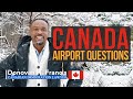 Canada Airport Questions