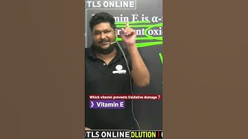 #csirnetlifesciences which vitamin prevents Oxidative damage? #target70marks