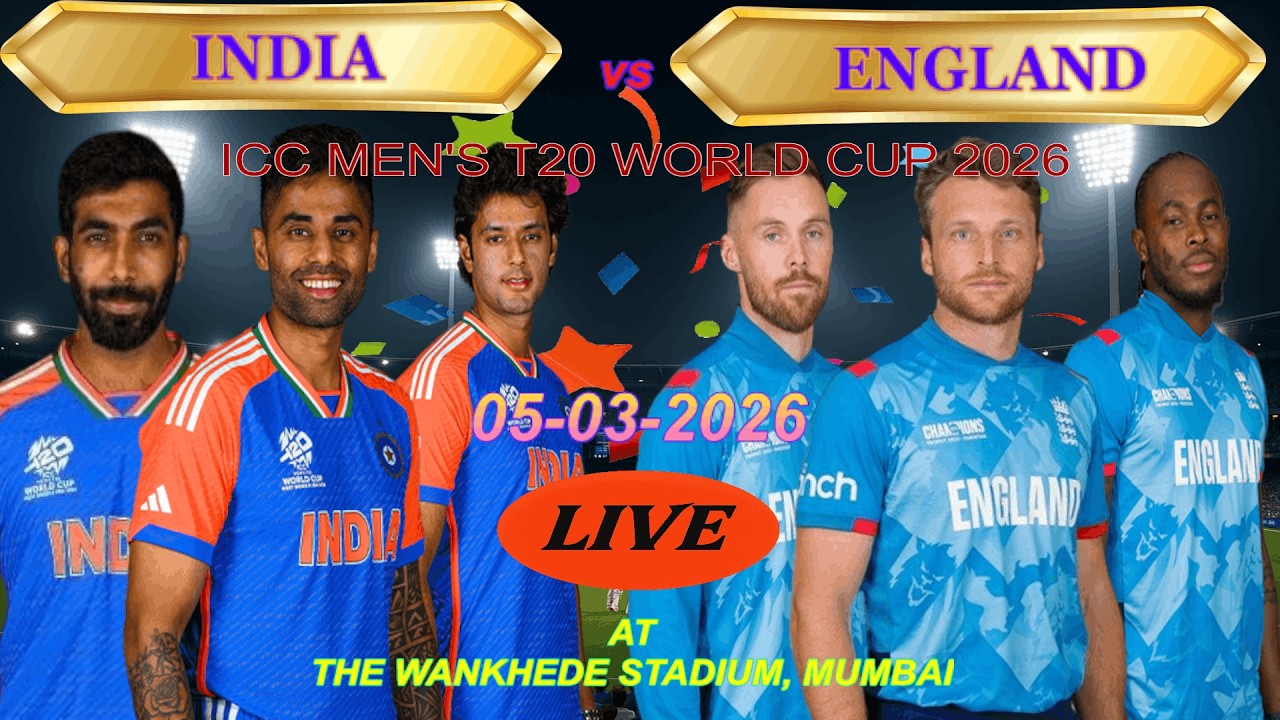 India vs England Semi Final 2 #indiancricket #englandcricket #menst20worldcup2026 #cricketlive
