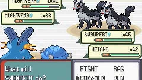Pokemon Emerald - Shaq and Steven vs Maxie and Tabitha