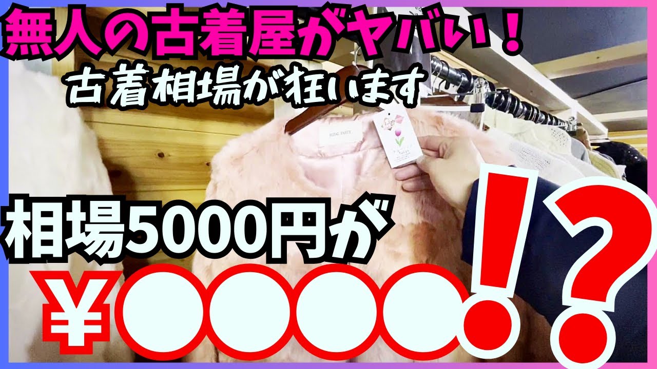 【激安古着】静岡市の最低価格￥50の無人販売店行ったら 反則レベルの衝撃プライス連発だった‼︎