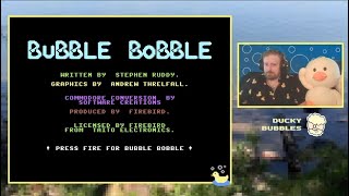 Ducky Plays: Bubble Bobble - Commodore 64