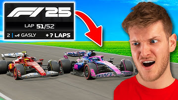 How Many Times Can You Lap 0% AI On The NEW F1 25 Game?