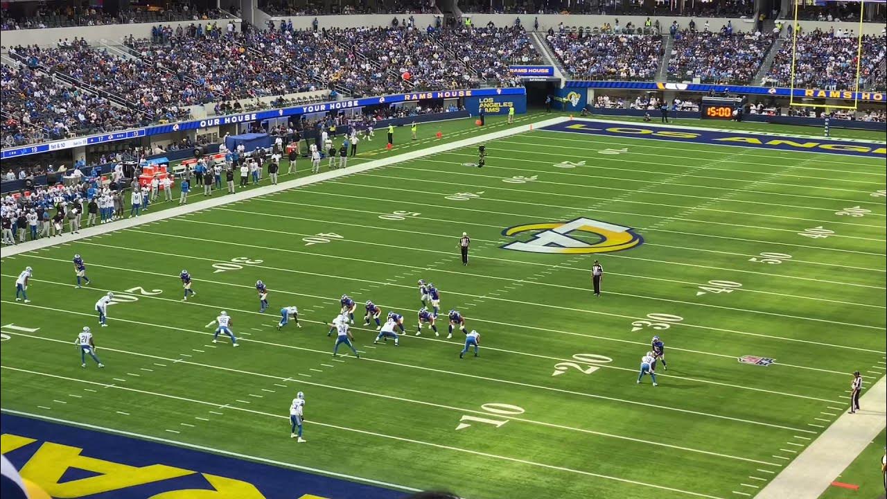 Inside SoFi in 4K: LA Rams vs. SF 49ers  2023 Rams Home Opener #rams  #larams #49ers #sofistadium 