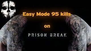 COD Ghosts: Easy 95 kills on prisonbreak assault streaks
