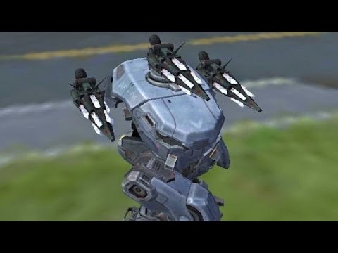 Walking War Robots NEW Gepard design Gameplay - Power Plant