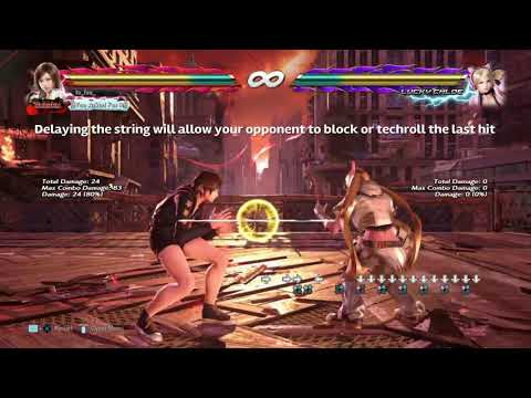 Season 3 Asuka rage drive 2,1,d1+2 follow up